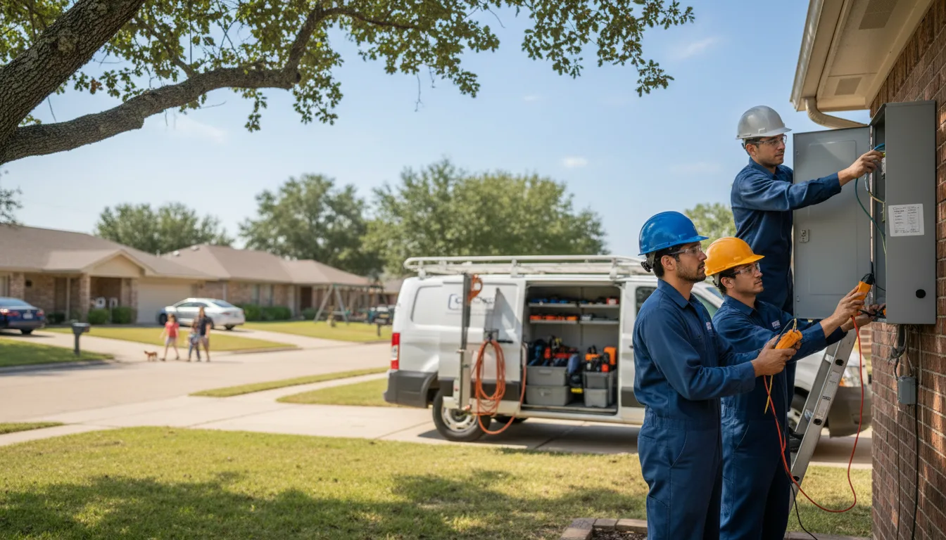 Certified electrician providing emergency electrical services in Rome, PA